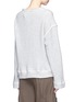 Back View - Click To Enlarge - HELMUT LANG - Heavy loop back terry oversized sweater