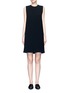 Main View - Click To Enlarge - VINCE - Pleat back sleeveless shift dress