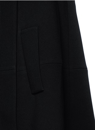 Detail View - Click To Enlarge - CO - Gathered crepe jacket