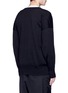 Back View - Click To Enlarge - SULVAM - Relaxed fit V-neck wool sweater