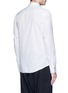 Back View - Click To Enlarge - SULVAM - Flap pocket cotton shirt