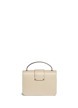 Back View - Click To Enlarge - JIMMY CHOO - 'Rebel' leather crossbody bag