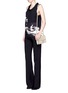 Figure View - Click To Enlarge - JIMMY CHOO - 'Rebel' leather crossbody bag