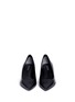 Front View - Click To Enlarge - ALEXANDER WANG - 'Simona' cutout heel leather pumps