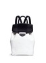 Main View - Click To Enlarge - ALEXANDER WANG - 'Prisma' contrast effect leather backpack