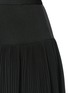 Detail View - Click To Enlarge - MO&CO. - Stripe plissé pleat skirt
