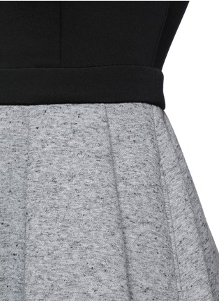 Detail View - Click To Enlarge - MO&CO. - Bell bottom sleeveless dress