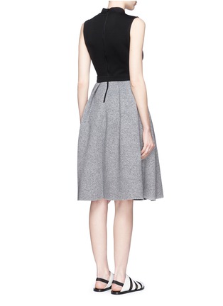 Back View - Click To Enlarge - MO&CO. - Bell bottom sleeveless dress