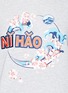 Detail View - Click To Enlarge - MO&CO. - 'Ni Hao' embroidery sweatshirt