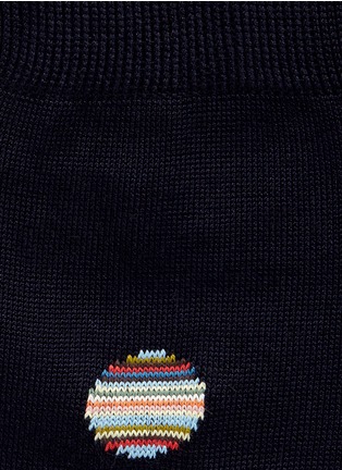 Detail View - Click To Enlarge - PAUL SMITH - Stripe polka dot socks