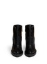 Figure View - Click To Enlarge - ALEXANDER MCQUEEN - Suede patchwork leather boots