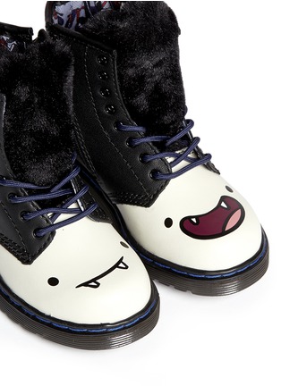 Detail View - Click To Enlarge - DR. MARTENS - x Adventure Time 'Marceline B' leather infant boots