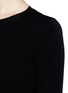 Detail View - Click To Enlarge - VALENTINO GARAVANI - Fine knit sweater combo dress