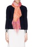 Figure View - Click To Enlarge - PASHMA - 'Wati Straw' print silk-cashmere scarf