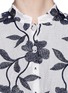 Detail View - Click To Enlarge - MS MIN - Flower embroidery cotton toile shirt dress