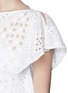 Detail View - Click To Enlarge - MS MIN - Geometric eyelet sheath dress