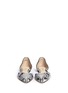 Figure View - Click To Enlarge - 3.1 PHILLIP LIM - 'Devon' snakeskin effect leather d'Orsay flats