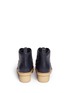 Back View - Click To Enlarge - 3.1 PHILLIP LIM - 'Mallory' metallic leather ankle boots