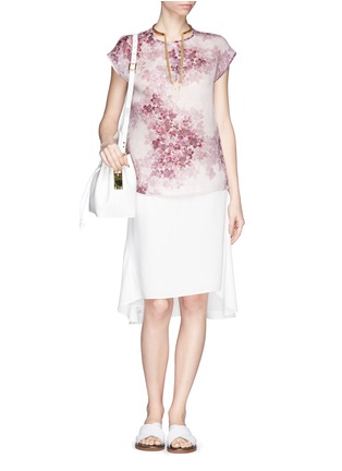 Figure View - Click To Enlarge - J.CREW - Collection sleeveless gazar shell in misty hydrangea