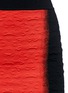 Detail View - Click To Enlarge - ALEXANDER MCQUEEN - Spray stripe floral jacquard cloqué skirt