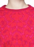 Detail View - Click To Enlarge - ALEXANDER MCQUEEN - Bespeckled leopard knit sweater