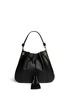 Main View - Click To Enlarge - MARNI - Drawstring tassel leather shoulder bag
