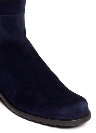 Detail View - Click To Enlarge - STUART WEITZMAN - x Huishan Zhang for BLITZ '5050' embroidery suede boots