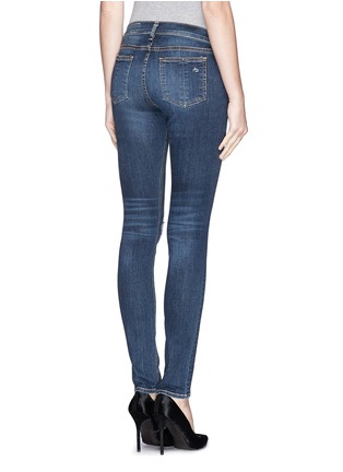 Back View - Click To Enlarge - RAG & BONE - Ripped skinny jeans