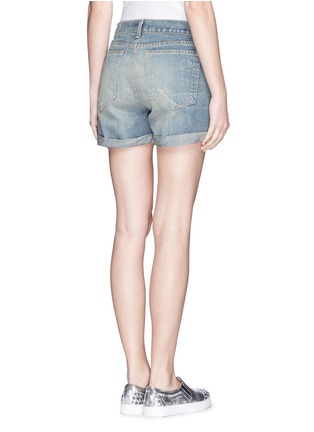 Back View - Click To Enlarge - RAG & BONE - 'Boyfriend' distressed denim shorts