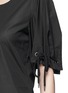 Detail View - Click To Enlarge - SEE BY CHLOÉ - Drawstring cuff shift dress
