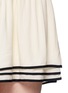 Detail View - Click To Enlarge - SEE BY CHLOÉ - Contrast layer ruffle crepe dress