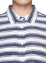 Detail View - Click To Enlarge - EQUIPMENT - Slim Signature stripe silk shirt