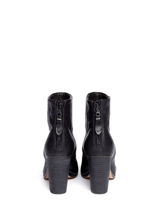 Back View - Click To Enlarge - RAG & BONE - Classic Newbury leather ankle boots