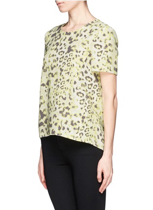 Front View - Click To Enlarge - WHISTLES - Fur print top