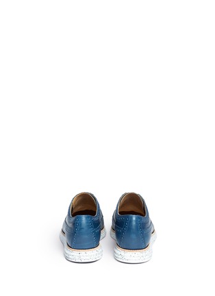 Back View - Click To Enlarge - COLE HAAN - 'LunarGrand' longwing brogue Derbies
