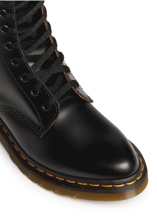 Detail View - Click To Enlarge - DR. MARTENS - 'Alix' matte leather boots