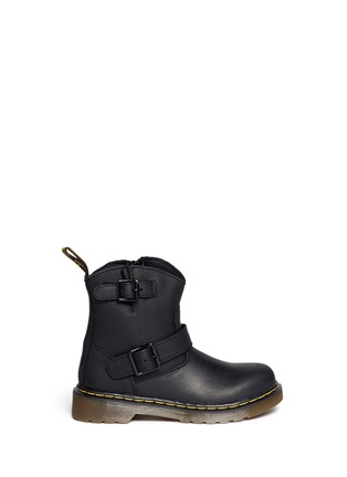 Main View - Click To Enlarge - DR. MARTENS - 'Blip' leather kids boots