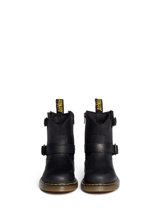 Figure View - Click To Enlarge - DR. MARTENS - 'Blip' leather kids boots