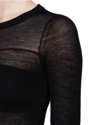 Detail View - Click To Enlarge - IRO - Alpaca wool sweater