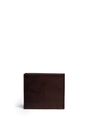 Back View - Click To Enlarge - PAUL SMITH - Hand burnished leather billfold wallet