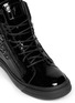 Detail View - Click To Enlarge - 73426 - 'London' stud patent leather sneakers