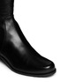 Detail View - Click To Enlarge - STUART WEITZMAN - 'Reserve' elastic back leather boots