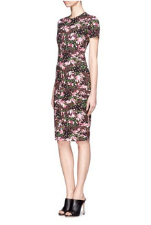  Floral print dress