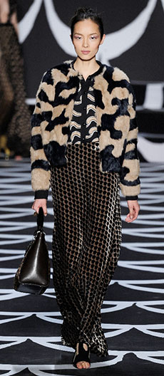 DVF AW14 Runway